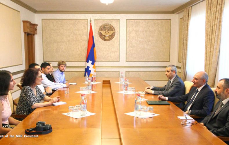 Artsakh President highlights visits of youth from Diaspora to Artsakh