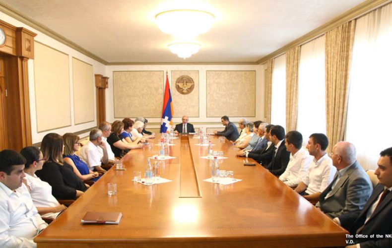 President Bako Sahakyan holds meetings with representatives of NGOs