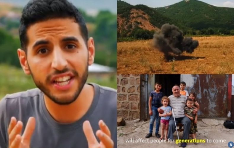Nas Daily снял ролик о минах в Армении
