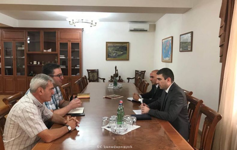Artsakh village Astghashen to have new waterline, State Minister receives representatives of SPFA charitable organization