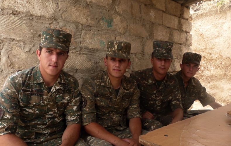 Reporters visit Artsakh frontline