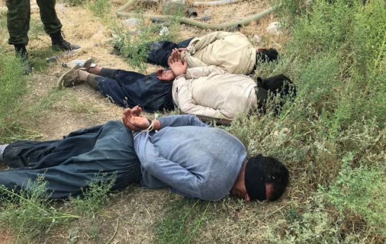 Five Afghans arrested by border agents after illegally crossing into Armenia from Turkey