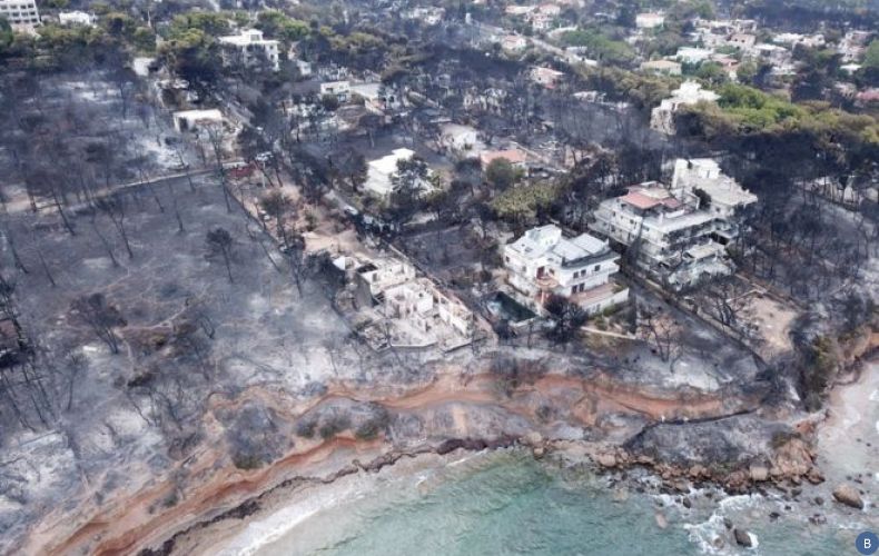 We suspect arson, Greek minister says of wildfire