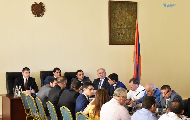 Delegation led by Artsakh Minister of State participates in presentation-discussion in Goris