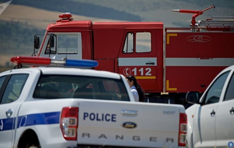 Пожар у границы Грузии с Арменией - на месте мобилизованы 150 пожарных

