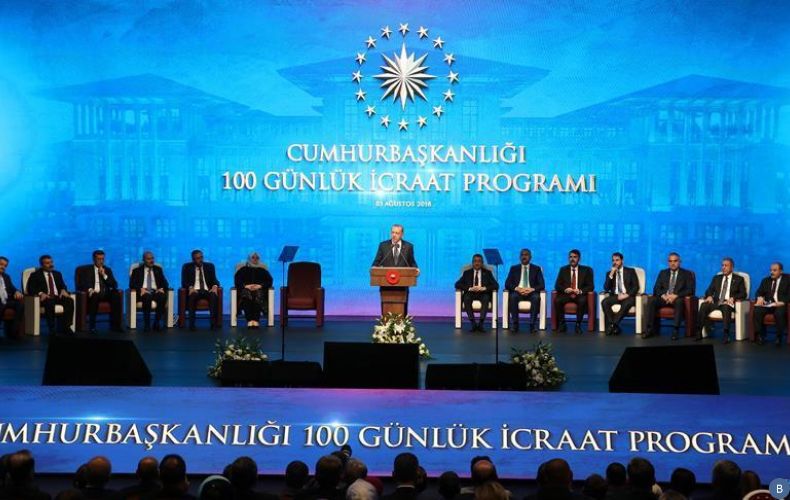 Эрдоган объявил План действий первых 100 дней правительства
