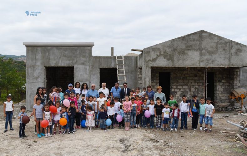 «Հայաստան» համահայկական հիմնադրամի միջոցներով Շոշ համայնքում կառուցվում է մանկապարտեզ