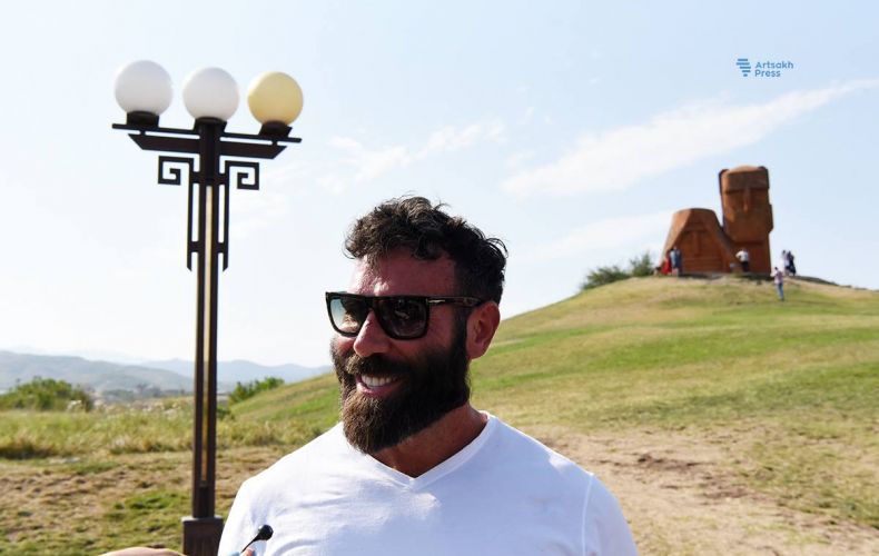 I am greatly honored to serve my military experience to my Motherland - Dan Bilzerian starts his Artsakh tour from shooting range