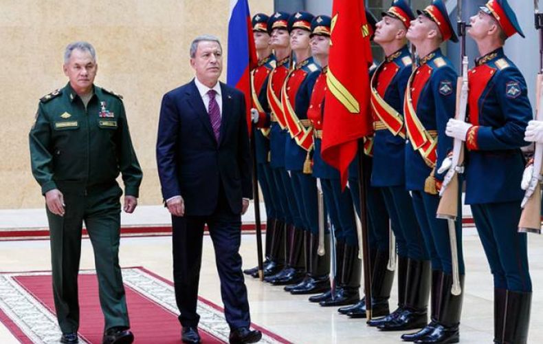 ՌԴ-ի եւ Թուրքիայի պաշտպանության նախարարները քննարկել են Սիրիայի իրադրությունը