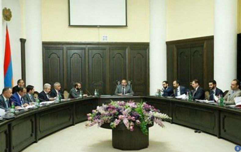 Премьер-министр Армении провел внеочередное заседание Правительства в рамках учений «Шант-2018»
