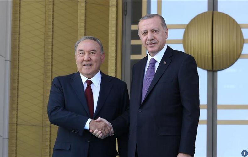 В Анкаре состоялась церемония встречи Нурсултана Назарбаева
