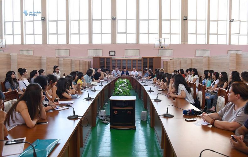 Delegation of  University of  Leipzig visited Artsakh State University
