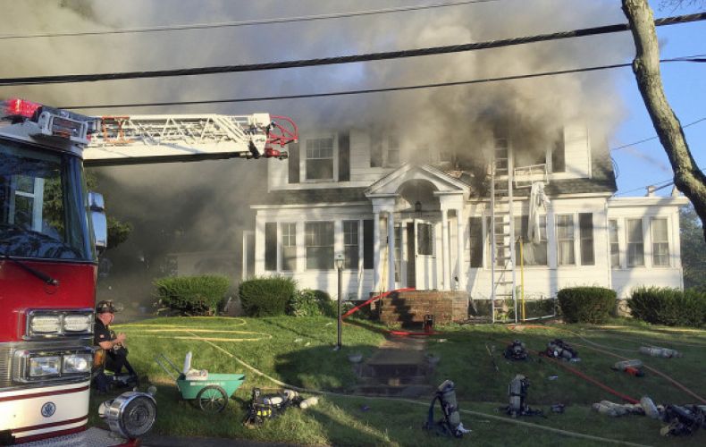Gas explosions hit homes in Massachusetts