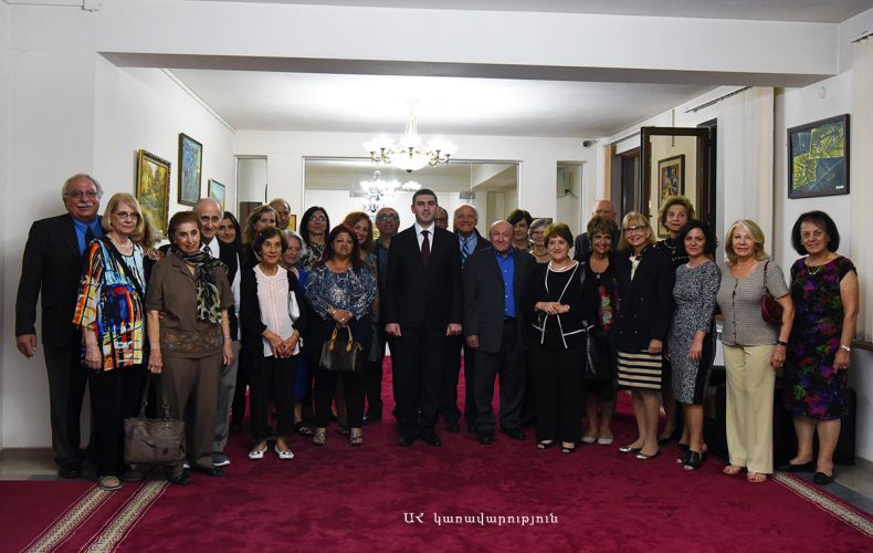 Artsakh State Minister received a group of representatives of the Hayastan All-Armenian Fund