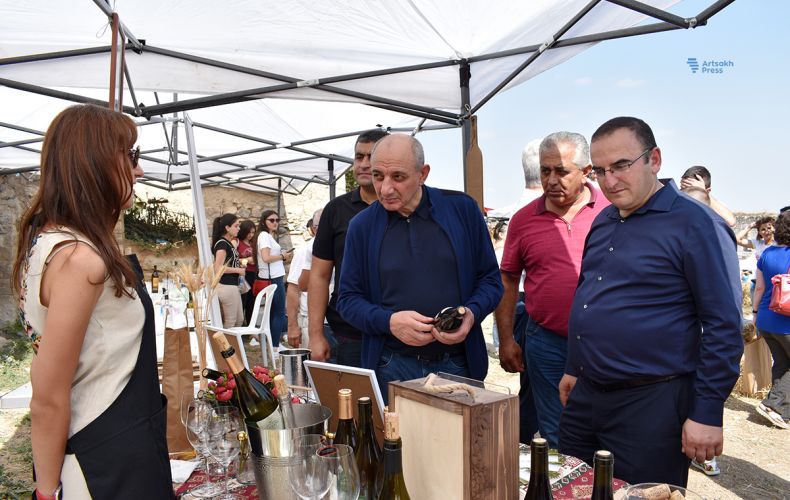 The fifth Artsakh wine festival  held in Togh village of Hadrout region (Photos)