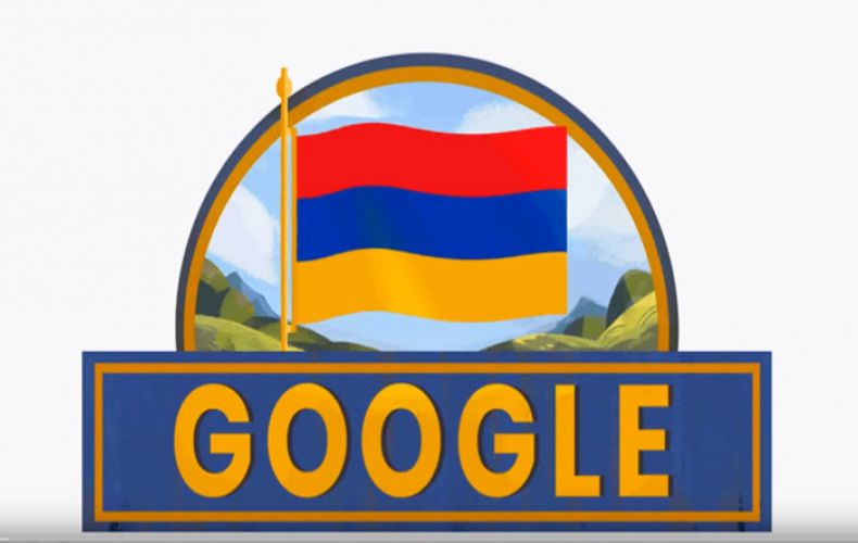 Google changes doodle to mark Armenia’s 27th anniversary of independence