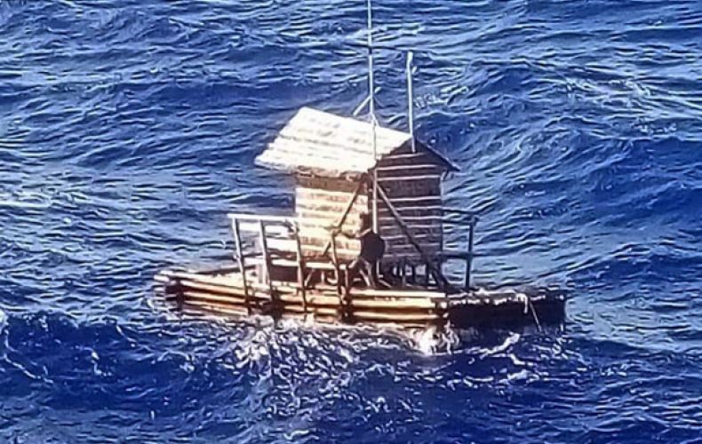 Indonesian teenager survives 49 days adrift at sea in fishing hut