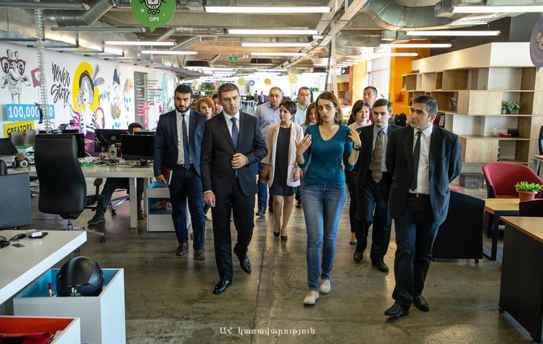 Artsakh State Minister visited a number of leading companies in Yerevan and participated in the forum titled 
