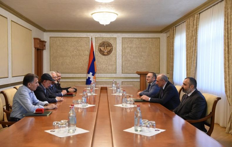 President Bako Sahakyan received prominent cultural figures