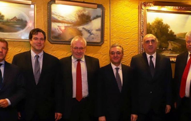 Armenia, Azerbaijan FMs meet in New York