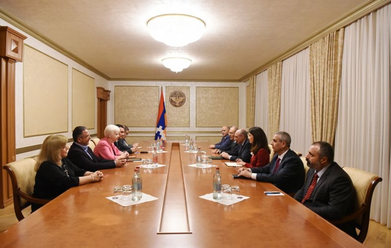 President of Artsakh receives delegation of European Parliament