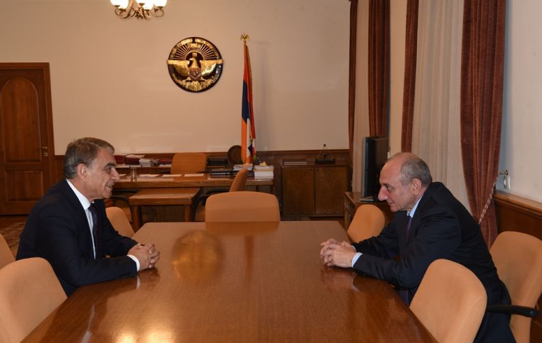 President Sahakyan received the chairman of the RA National Assembly Ara Babloyan