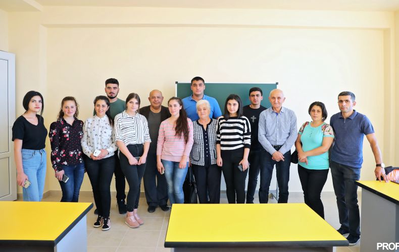 Շուշիի տեխնոլոգիական համալսարանի ուսանողներն Երևանում փորձուսուցում կանցնեն համալսարանի արդիականացված ուսումնագիտական  կենտրոնում