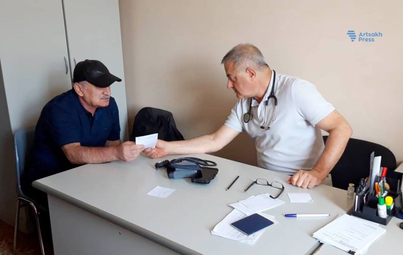 Doctors from Fresno conduct free examinations in Stepanakert