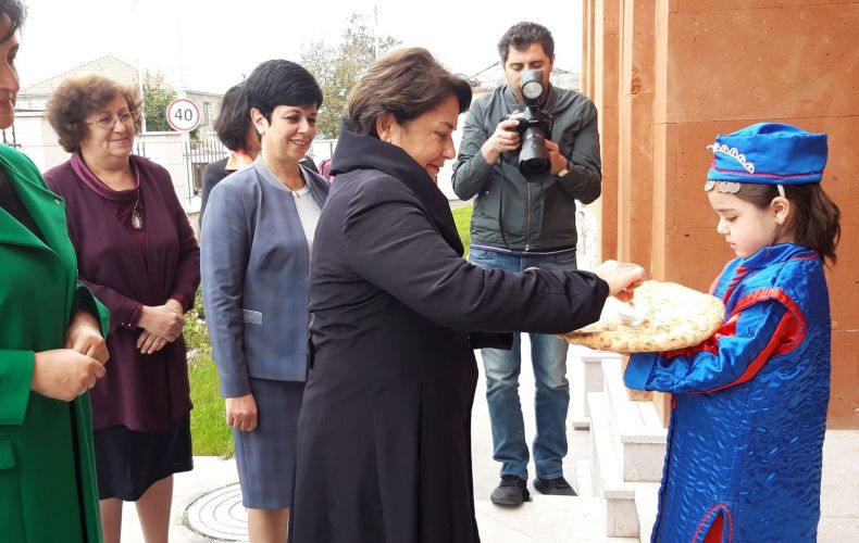 I have never seen such a beautiful country like Artsakh. Armenian president's wife (Photos)