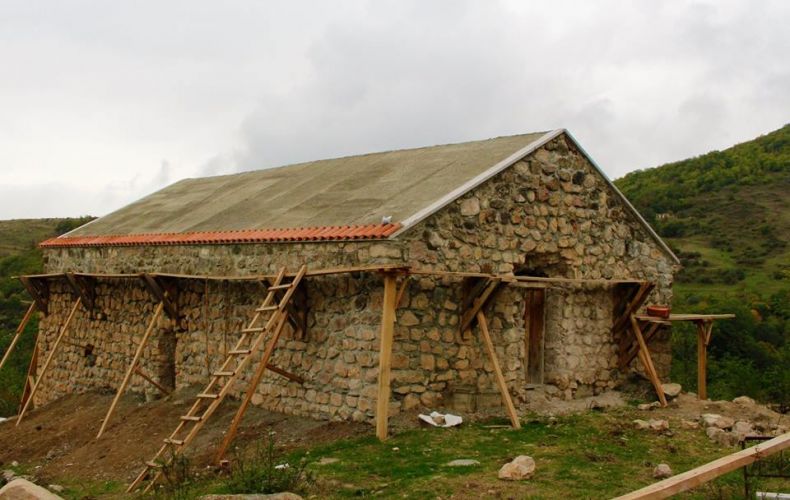 Վերանորոգվում է Հոչանց գյուղի եկեղեցին