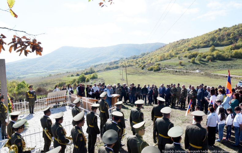 Bako Sahakyan attended the solemn event marking the centennial of the Msmna battle