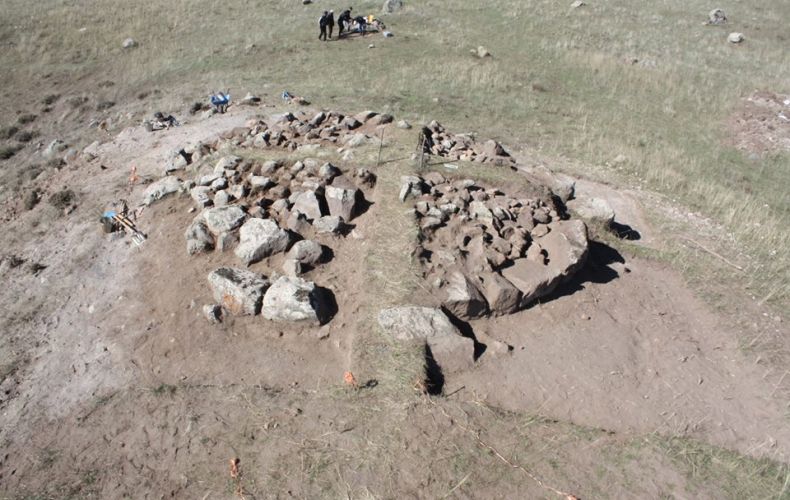 Excavations of  mausoleum are underway in Mirik