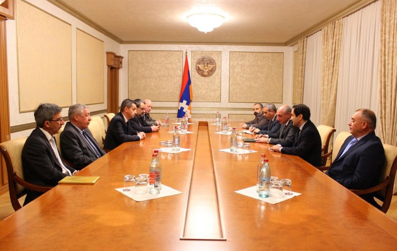 Bako Sahakyan received the delegation of the French city of Saint-Étienne
