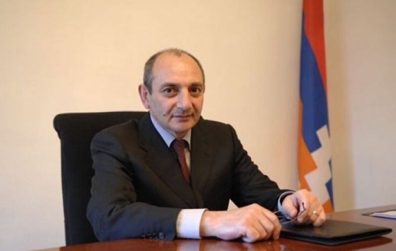 Bako Sahakyan sent congratulatory address to the 