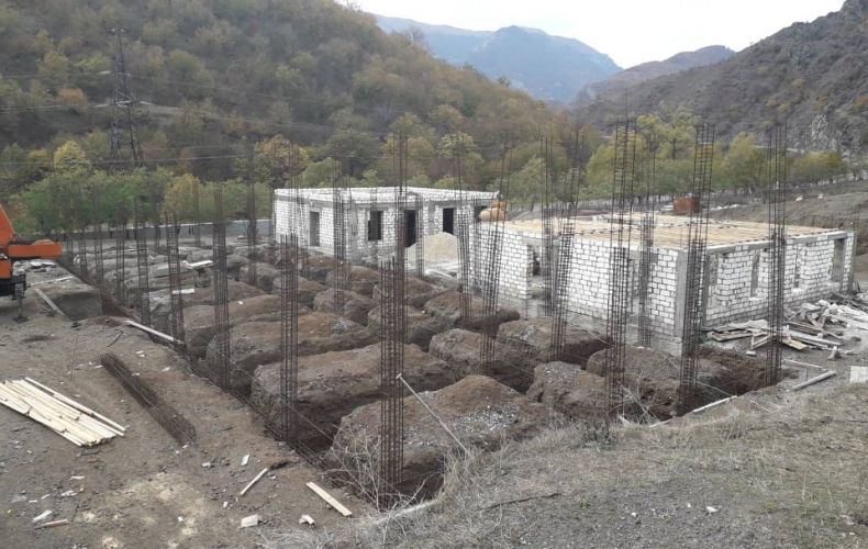 New school is being built in Charektar community of  Shahumyan region