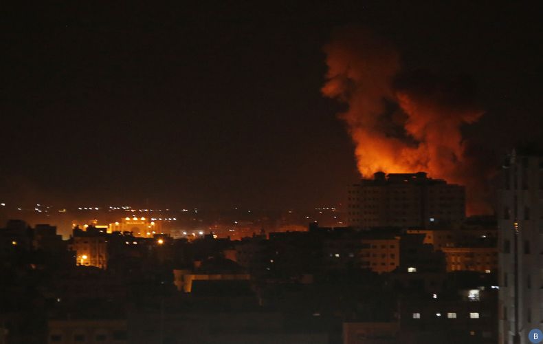 Израиль обстрелял 80 целей в секторе Газа в ответ на удары со стороны палестинцев

