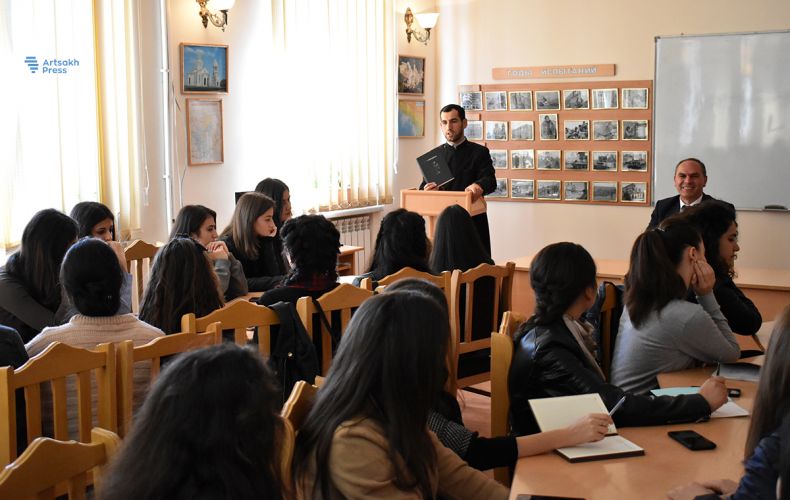 Courses of spiritual education being organized in Artsakh State University