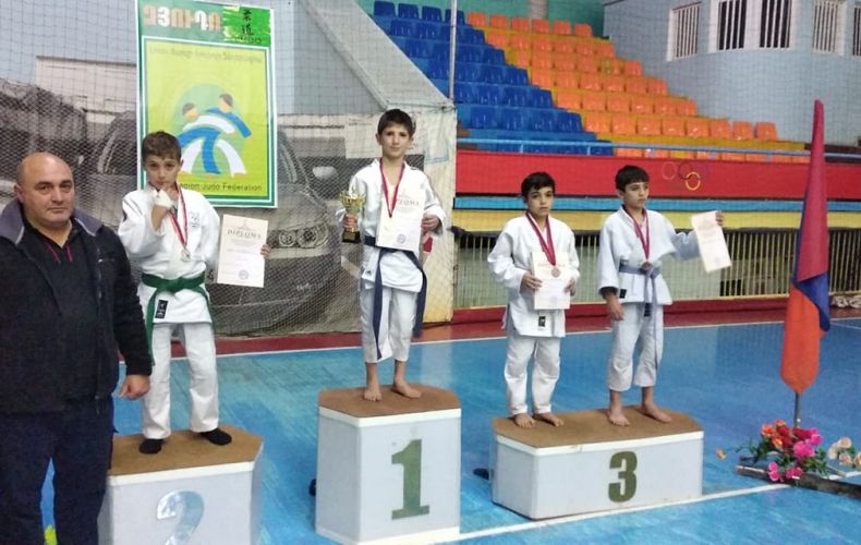 Artsakh Athlete returned from Republican Judo tournament with Gold Medal