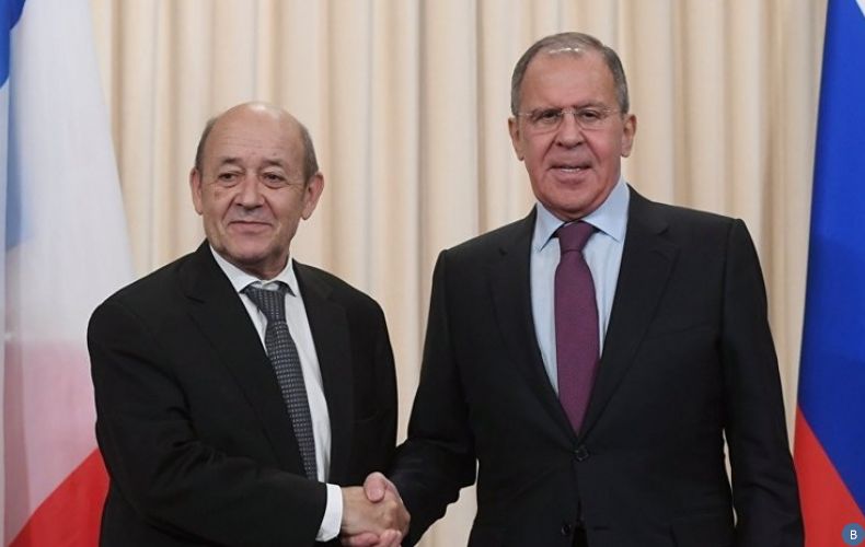 Лавров и Ле Дриан обсудят Сирию и Украину в конце ноября в Версале
