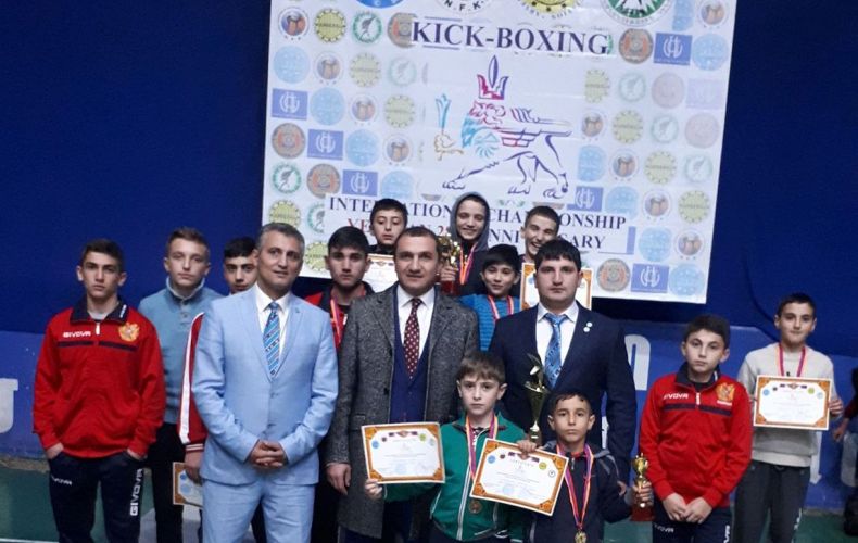 Artsakh Athletes returned from International Kickboxing Championship held in Yerevan with Medals