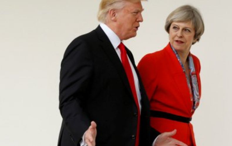 Trump criticizes May for not doing enough to control Iran