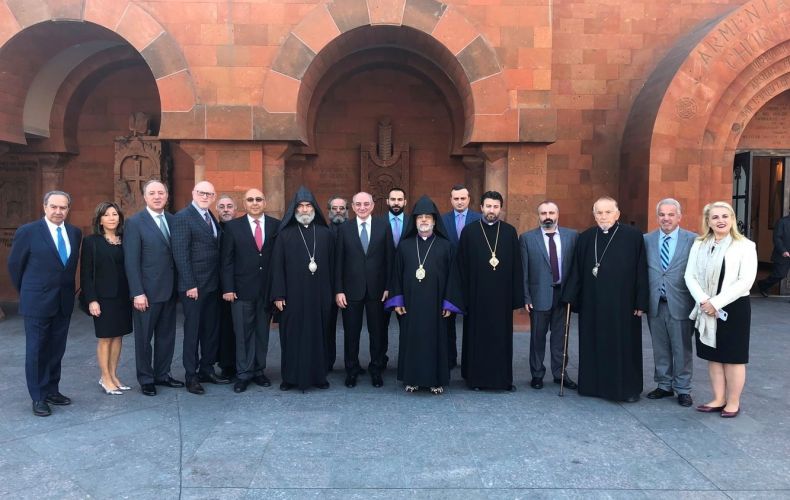 Bako Sahakyan visited the Western Diocese of the Armenian Apostolic Church