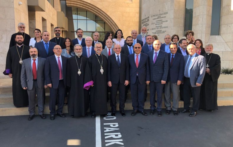 Bako Sahakyan visited the North America Western Prelacy of the Great House of Cilicia