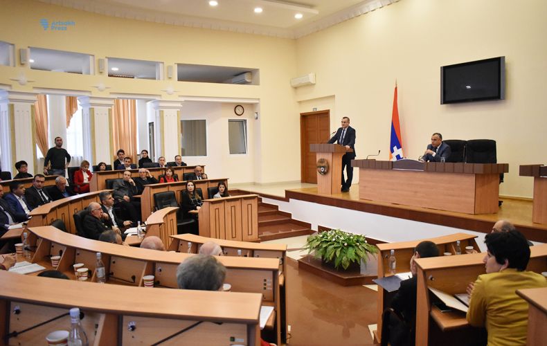 2019 draft state budget of Artsakh submitted for Parliament’s discussion