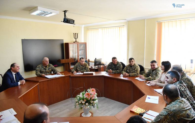 Training courses for officers-psychologists kicked off in Artsakh State University