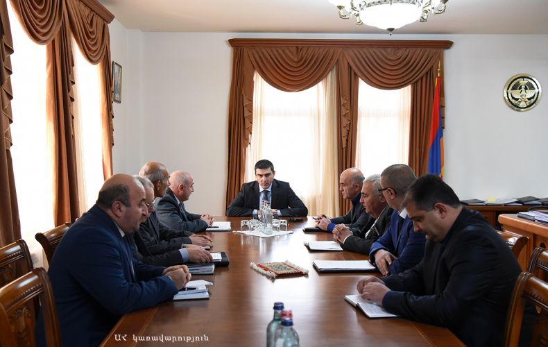 State Minister Grigory Martirosyan held a working consultation on Nature Protection issues
