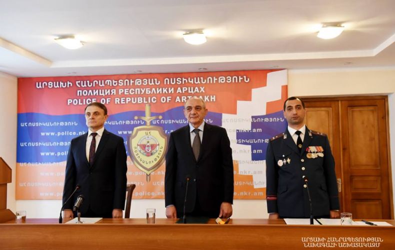  President Bako Sahakyan partook at a festive event dedicated to the Day of the Police Officer