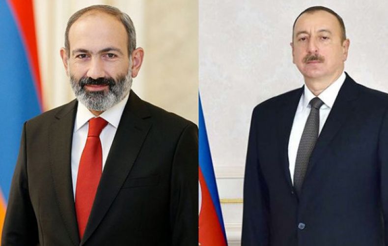 Pashinyan, Aliyev hold conversation in St. Petersburg