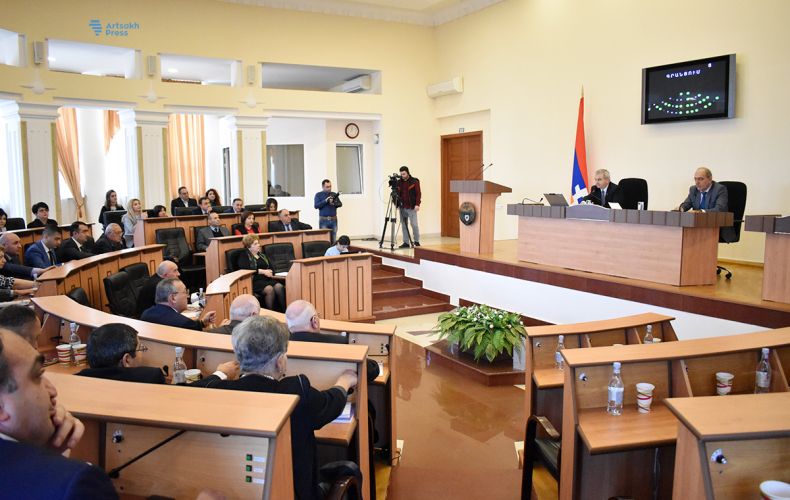 The session of the Artsakh National Assembly started. Parliament will discuss draft law of the Republic of Artsakh 