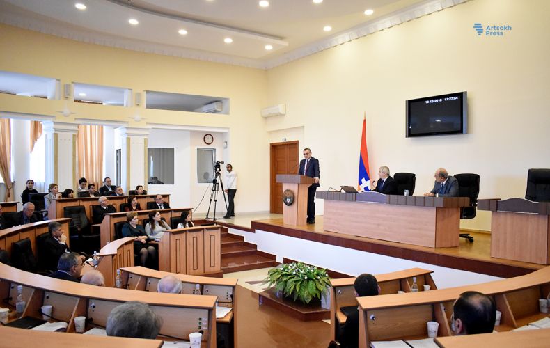 Artsakh NA discussed the draft law of the Republic of Artsakh 